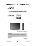 JVC LT-32P679 User's Manual