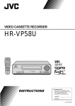 JVC LPT0345-001B User's Manual