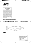 JVC LD-HD2KU User's Manual