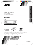 JVC KS-FX8R User's Manual