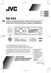 JVC KD-X40 Instruction Manual