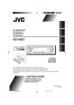 JVC KD-S621 User's Manual