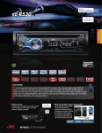 JVC KD-R530 Specification Sheet