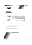 JVC KD-G464 User's Manual