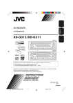JVC KD-G312 User's Manual