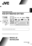 JVC KD-DV7301 User's Manual
