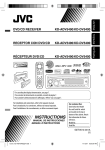 JVC KD-DV5400 Instruction Manual