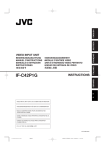 JVC IF-C42P1G User's Manual