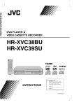 JVC HR-XVC39SU User's Manual