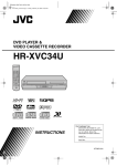 JVC HR-XVC34U User's Manual