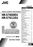 JVC HR-S7600EU User's Manual