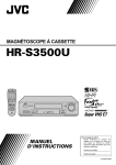 JVC HR-S3500U User's Manual