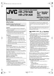 JVC HR-J797AM User's Manual