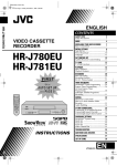 JVC HR-J781EU User's Manual