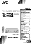 JVC HR-J748EE User's Manual