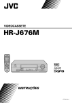 JVC HR-J676M User's Manual