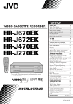 JVC HR-J270EK User's Manual