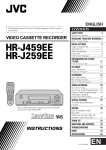 JVC HR-J259EE User's Manual