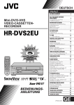 JVC HR-DVS2EU User's Manual