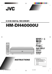JVC HM-DH40000U User's Manual