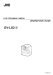 JVC GV-LS2W User Guide