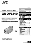 JVC GRDVL140 User's Manual