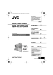 JVC GR-D370AH User's Manual