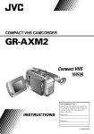 JVC GR-AXM2 User's Manual