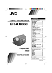 JVC GR-AX860 User's Manual