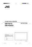 JVC GM P420UG User's Manual