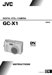JVC GC X 1 User's Manual