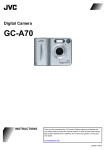 JVC GC-A70 User's Manual