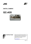 JVC GC-A55 User's Manual