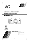 JVC FS-MD9000 User's Manual