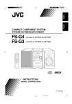 JVC FS-G3 User's Manual