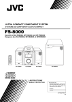 JVC FS-8000 User's Manual