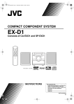 JVC EX-D1 User's Manual
