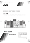 JVC DX-T9 User's Manual