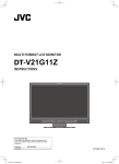 JVC DT-V21G11Z User's Manual