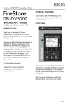 JVC DR-DV5000 User's Manual
