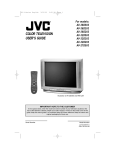 JVC AV-27D503 User's Manual