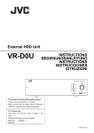 JVC VR-D0U User's Manual