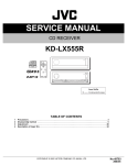 JVC KD-LX555R User's Manual