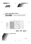 JVC CA-UXHB4 User's Manual