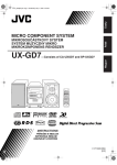 JVC CA-UXGD7 User's Manual