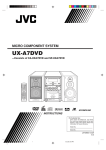 JVC CA-UXA7DVD User's Manual