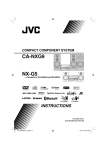 JVC CA-NXG9 User's Manual