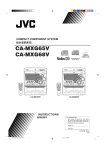 JVC CA-MXG68V User's Manual
