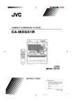 JVC CA-MXG51R User's Manual
