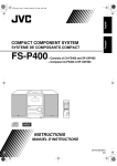 JVC CA-FS400 User's Manual